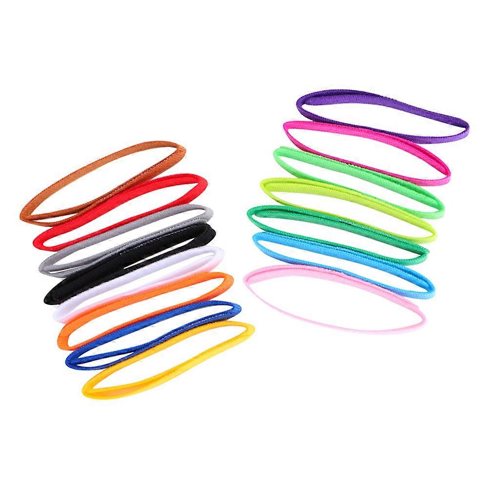 Puppy Dog Collar Track and Identify Assorted Color 350mm Length 10mm Width Pet Collar 15Pcs