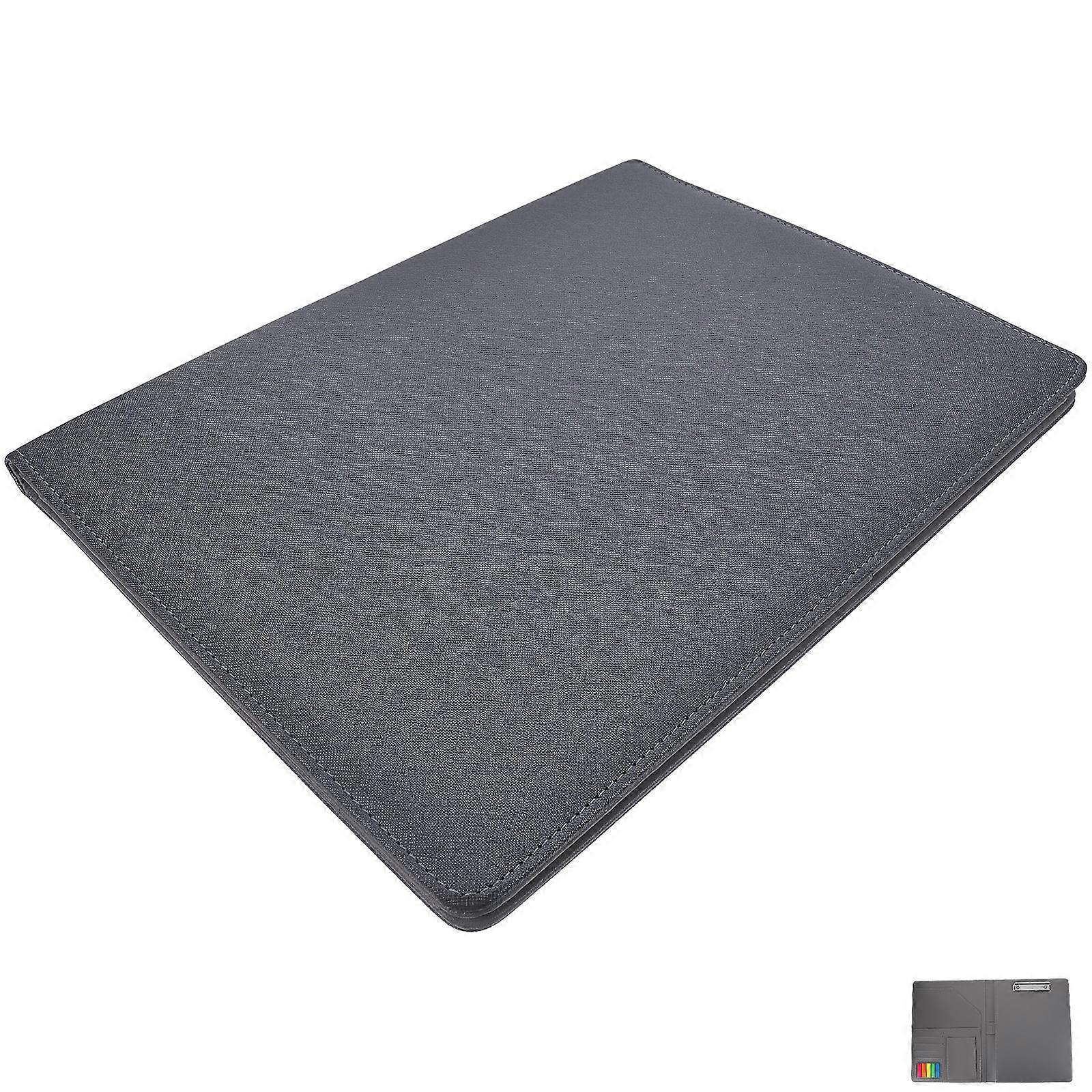 Paper Organizer Folder Loose Leaf Binder Rectangular Shape Business Trips 32.7X24.3X2CM PU Material 1Pcs
