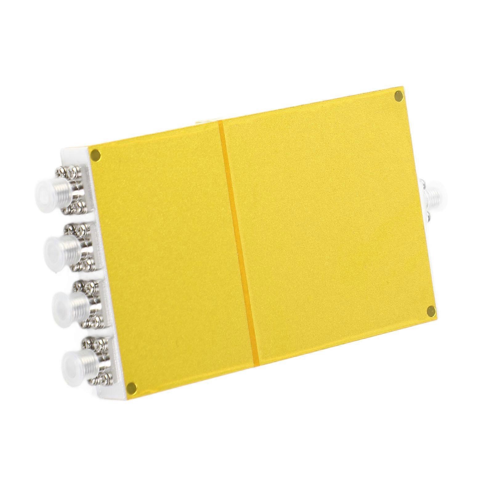 4 Way SMA Power Divider 500 To 6000MHz Small Insertion Loss High Gain SMA Microstrip Power Splitter 