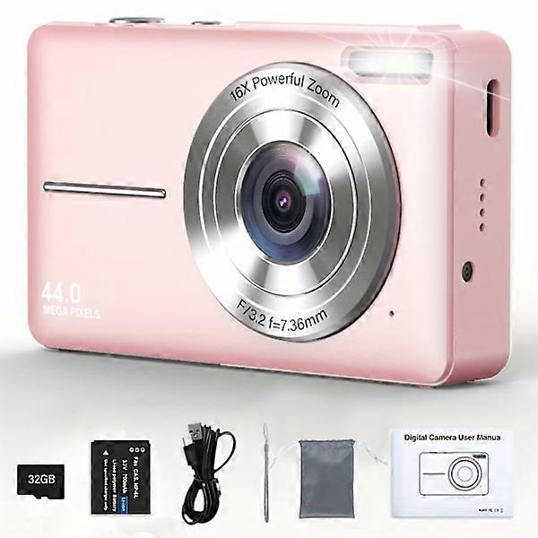 Digital camera Compact camera 1080P Dc403 Pink