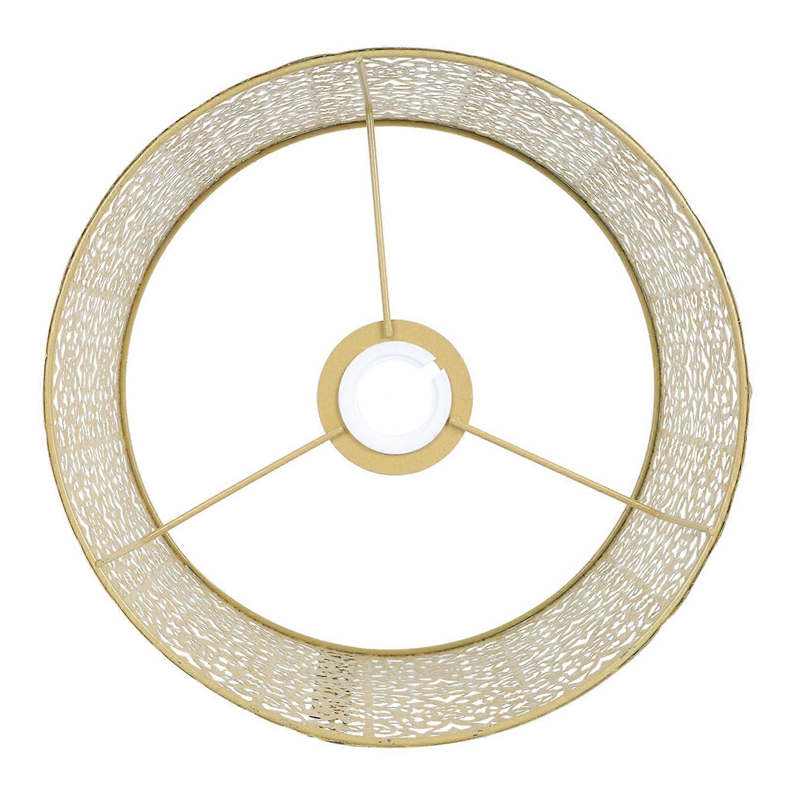 Here's a polished and professional product description based on your input:
**1pc Hollow Metal Lampshade – Stylish Replacement for Table and