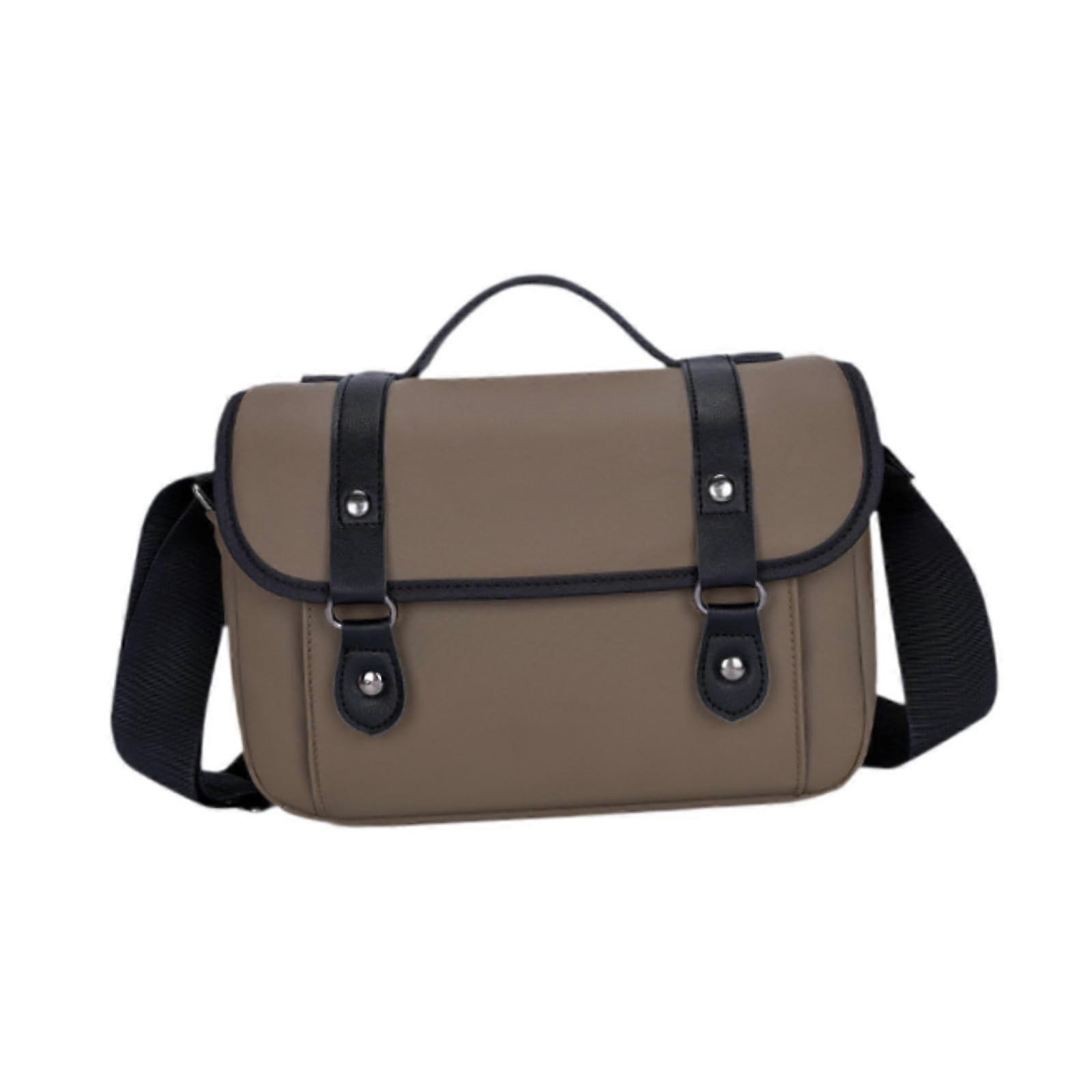 Camera Bag Accessories Organizer Lightweight Dark Khaki Travel Case for DSLR and Mirrorless Cameras