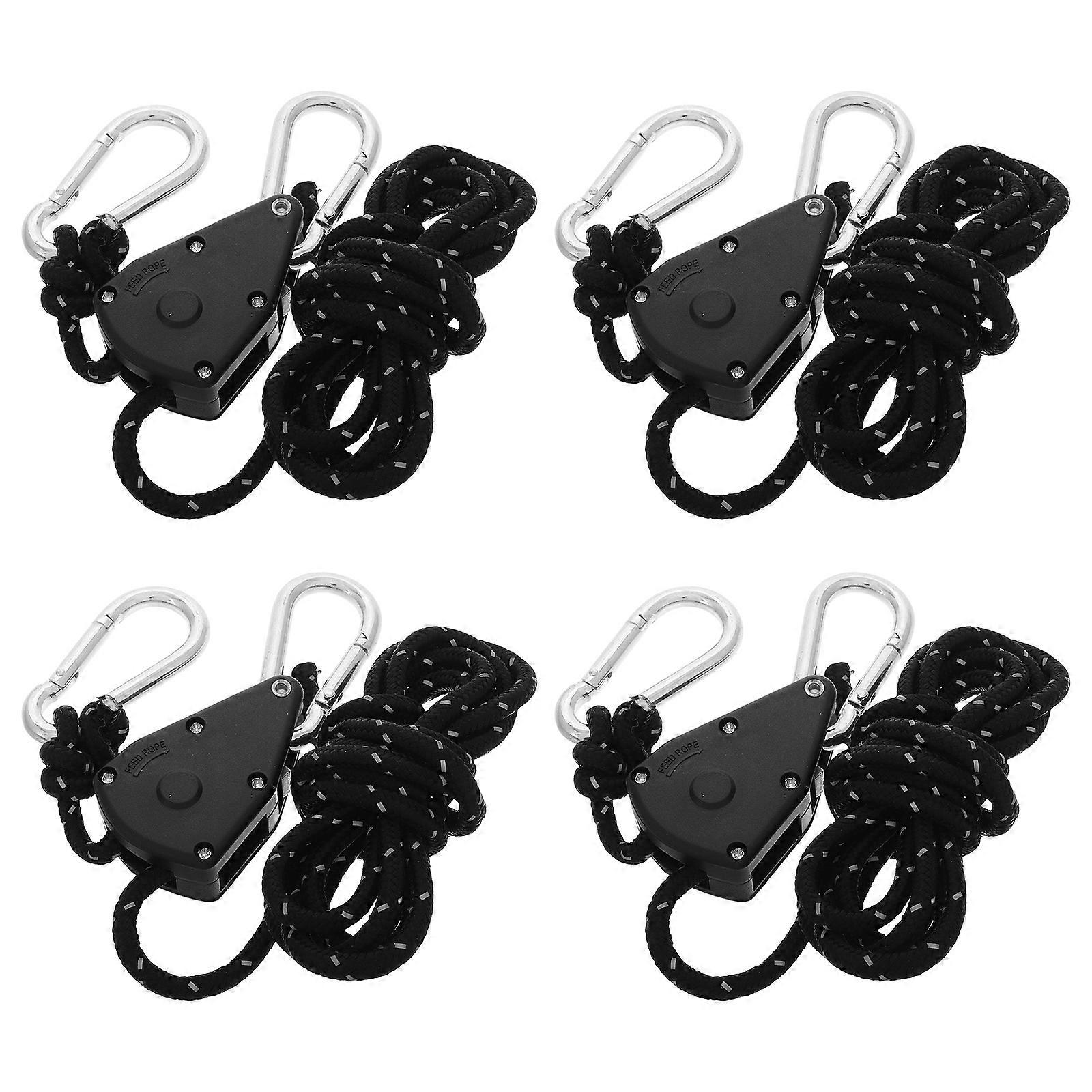 Camping Rope With Ratchet Pulley Securing Outdoor Items Portable And Durable For Outdoor Activities 78.7×1.4×0.8in