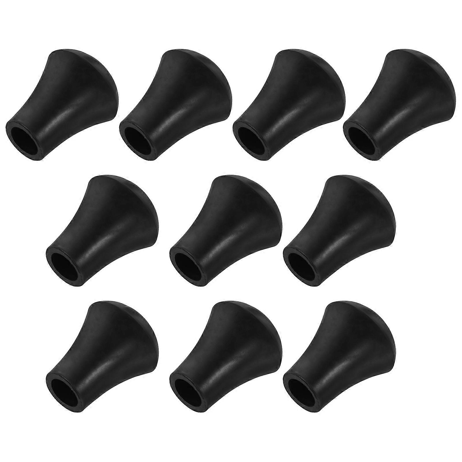 Floor Protector Drum Leg Protectors Drum Playing Music Practice Performance Crisper Sound Easy Maintenance 10Pcs