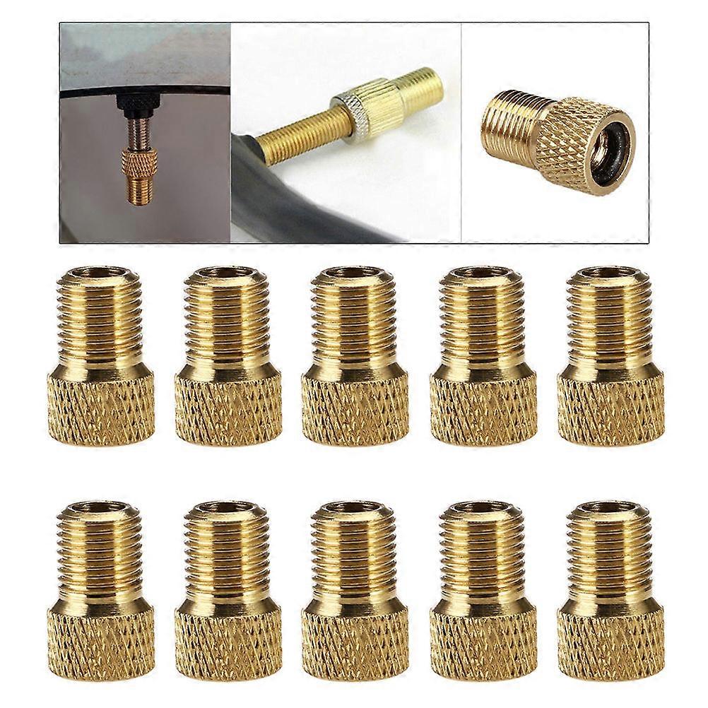 12pcs Copper Bike Pump Adapters Connectors from to