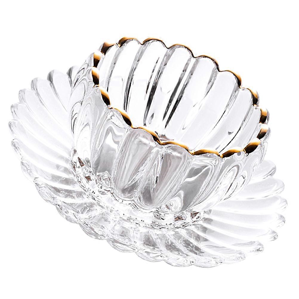 Creative Transparent Food Bowl for Kitchen Use with Large Capacity Suitable for Family Sharing