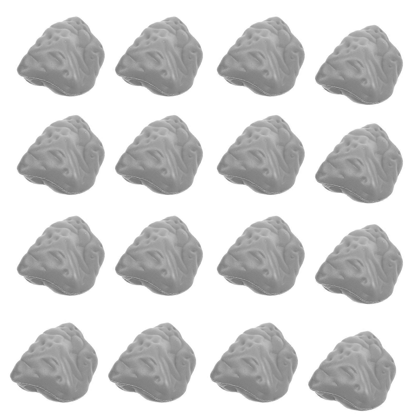 100pcs Miniature Terrarium Decor Realistic Rocks for Diorama, Garden Landscapes & Model Train Scenery