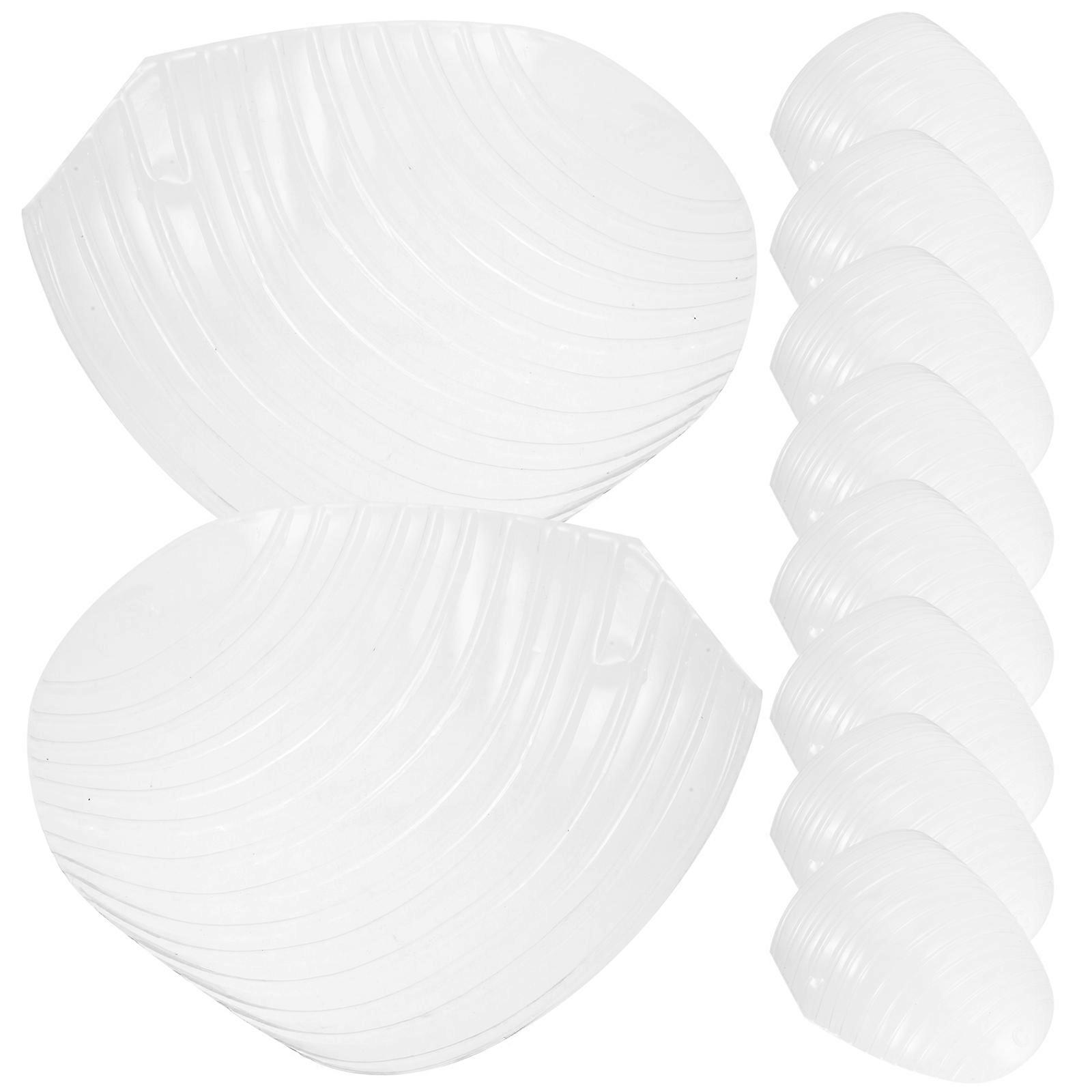 10pcs Lightweight Plastic Hat Inserts for Baseball Caps, Small Size, Universal Fit for Men and Women, Ideal for Storage and Shape Protection