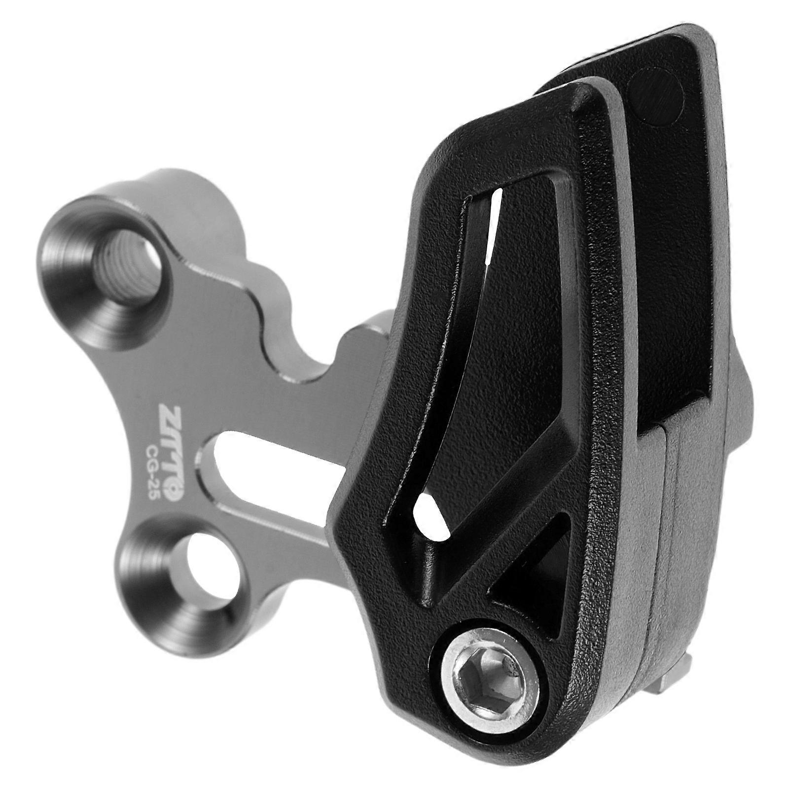 Bike Chain Tensioner Adjuster Aluminium Alloy Chain Drop Prevention Bicycle Chains Black 1Pack
