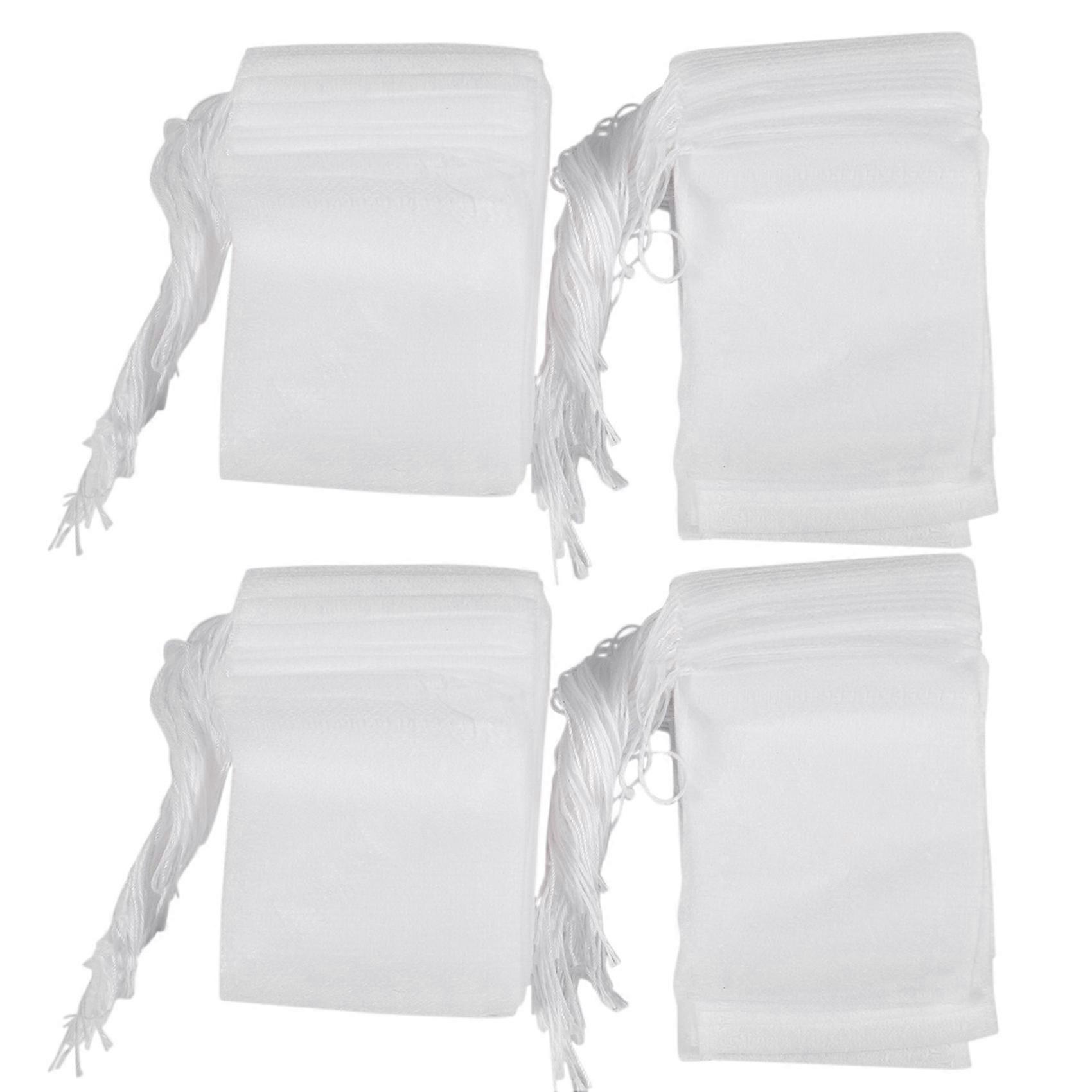 200 Pcs Disposable Empty Tea Bag String Heat Seal Filter Paper