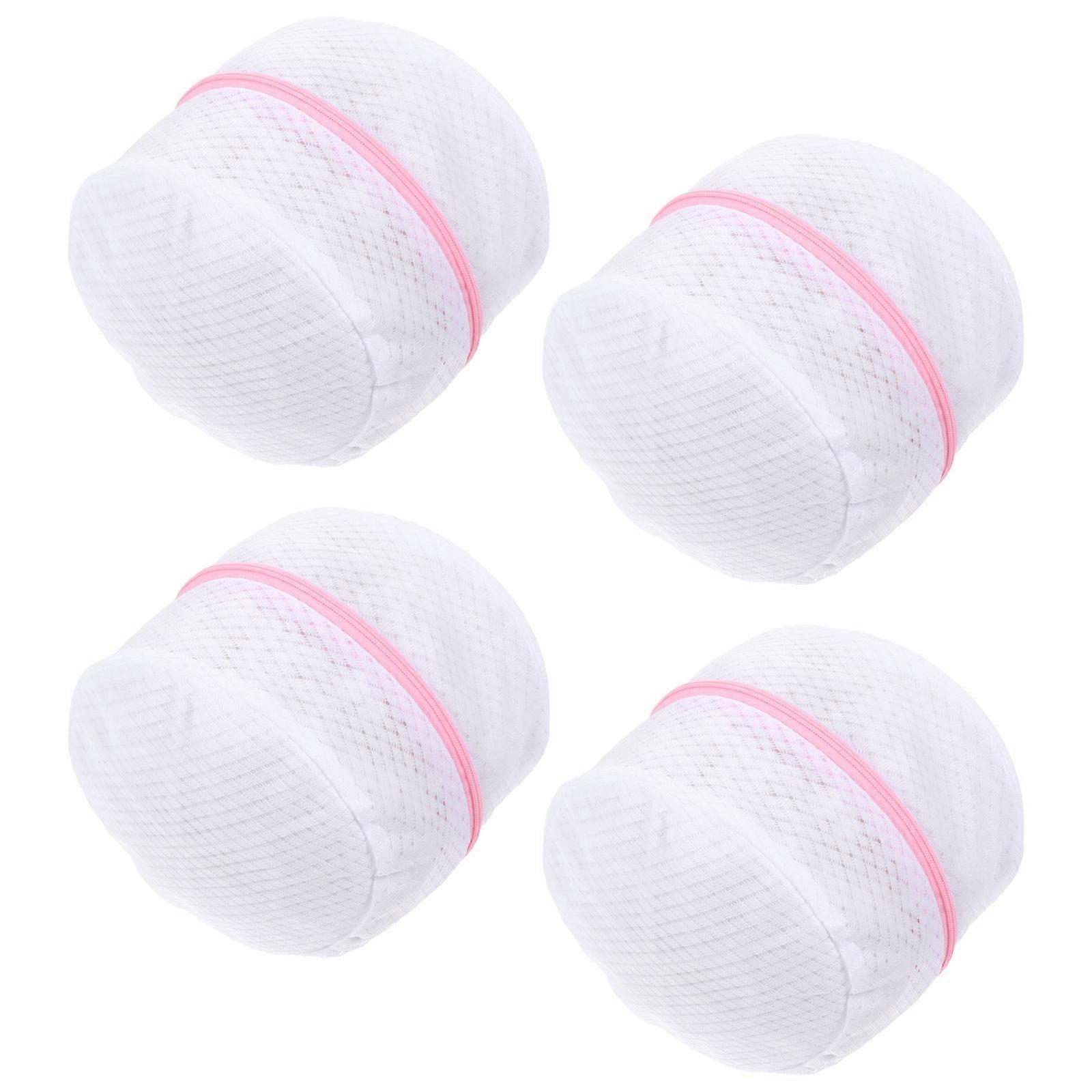 Polyester Laundry Bag for Storage Comfortable with Wide Zip Opening 4 Pieces
