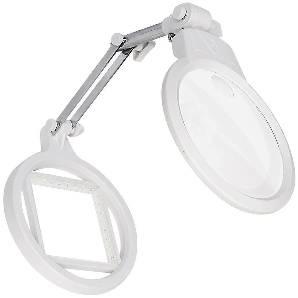 Magnifying Glass with Light and Stand for Sewing and Reading Desktop Magnifier Lamp