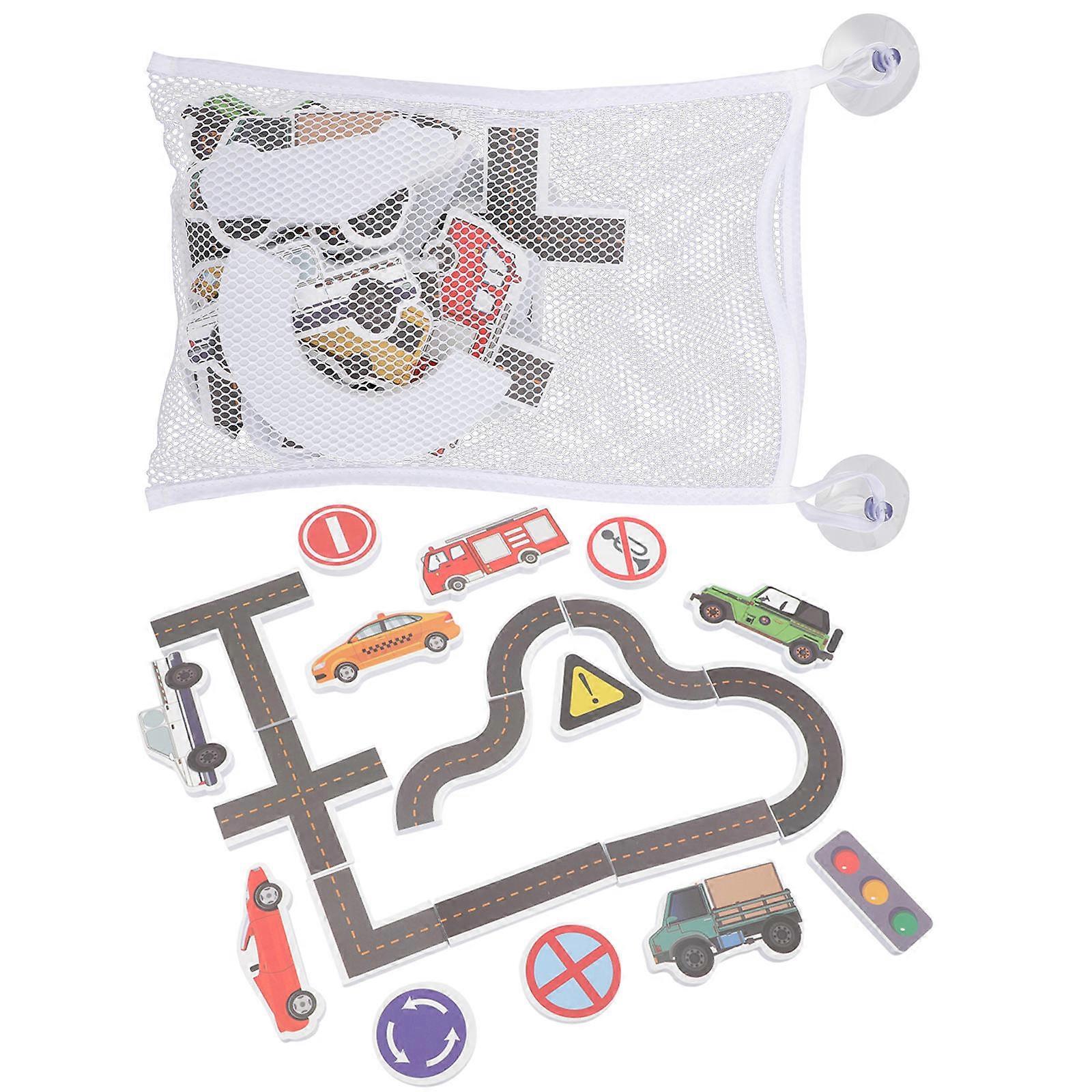 Children's Puzzle Game For Bathing And Educational Activities In Smooth EVA Material With Assorted Color 1 Set