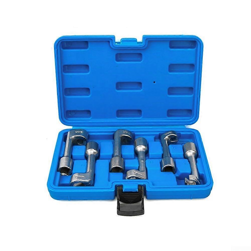 Fuel line removal tool with slot, Lshaped, open, hexagonal, slot, fuel line removal tool, automotive, for DIY, tools, 6 pieces
