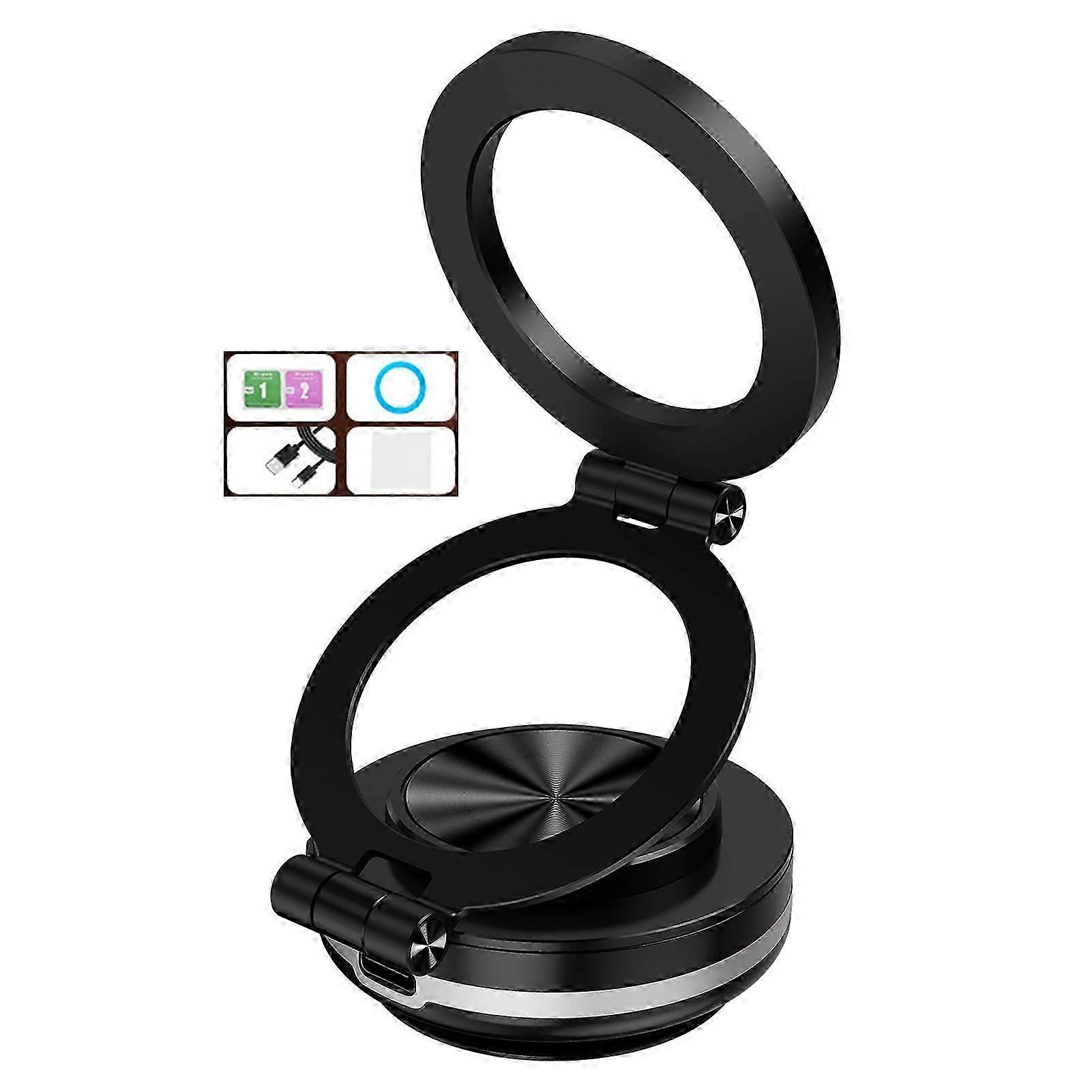 Magnetic Car Suction Phone Holder Multi-Function 360 Degree Universal Phone Holder for Navigation Driving