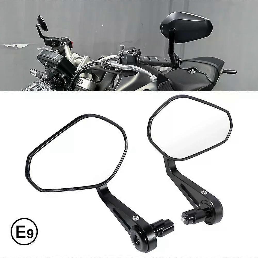 Applicable Handlebar End Mirror E9 For HONDA CB650R CB 650F 500F 300R1000R CB1000 Hornet 1000 750 Motorcycle Side Bar End Rearview Mirror