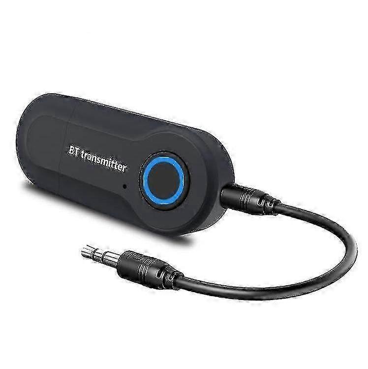 Wireless 3.5mm Jack Stereo Audio Adapter for Bluetooth Transmitter with 4.0 Connectivity