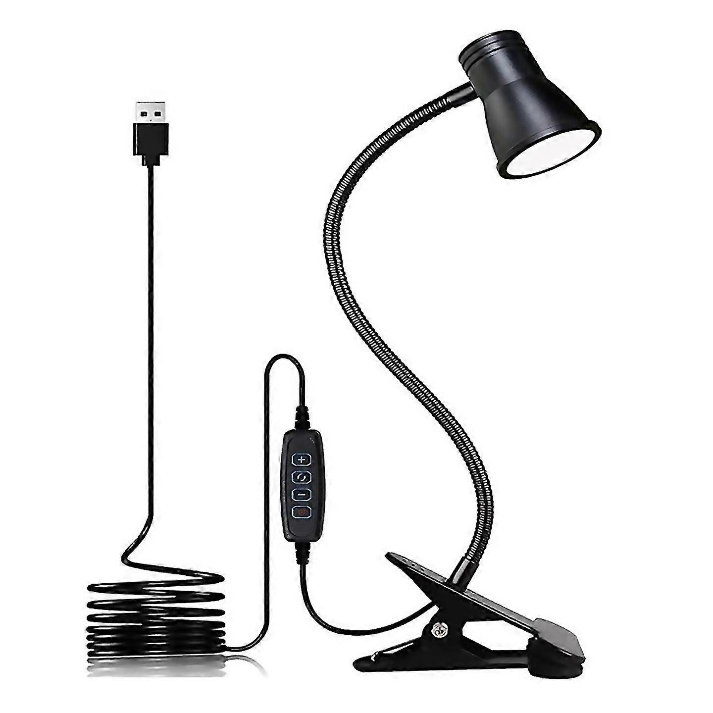 For Speakerstyle Clipon Book Light Led Eye Protection Reading Light