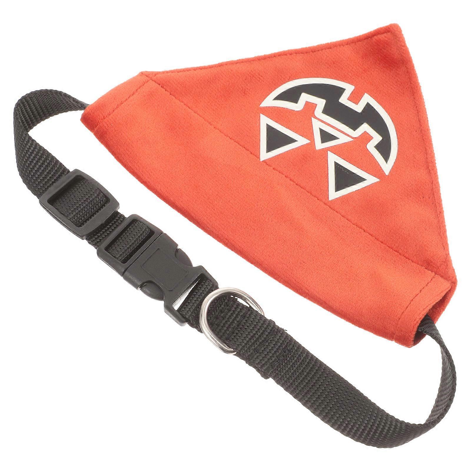 Glow in The Dark Halloween Dog Bandana for Convenient Use