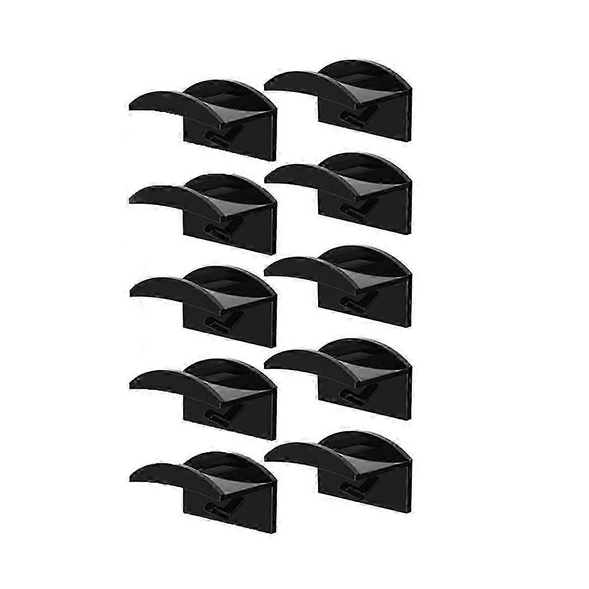 12PCS Adhesive Hat Hooks for Wall Hat Racks for Baseball Caps, Minimalist Hat Rack Design, Strong H