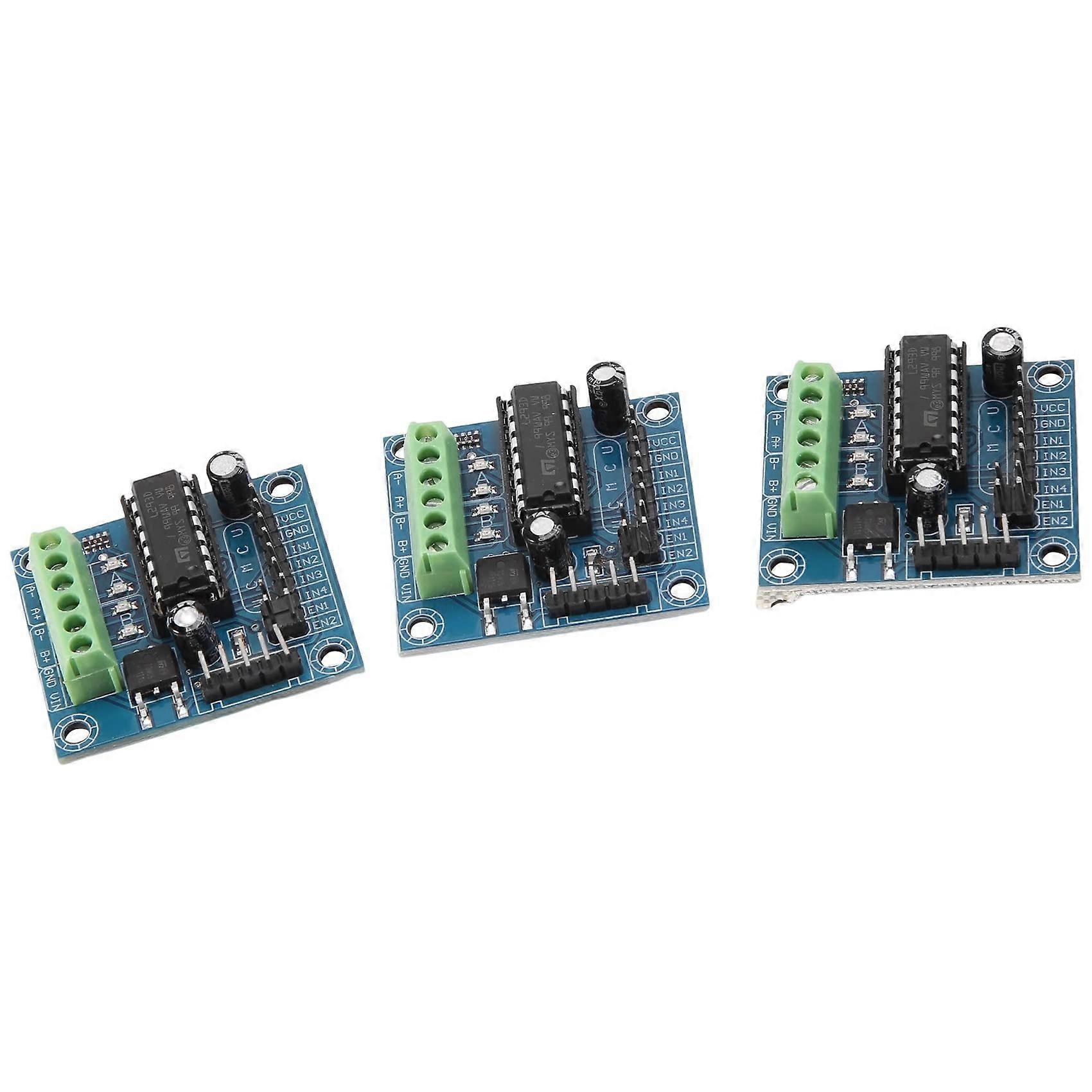 3 Pack Mini 4CH 4 Channels Motor Training Pilot Sign L293 L293D Module Expansion Card