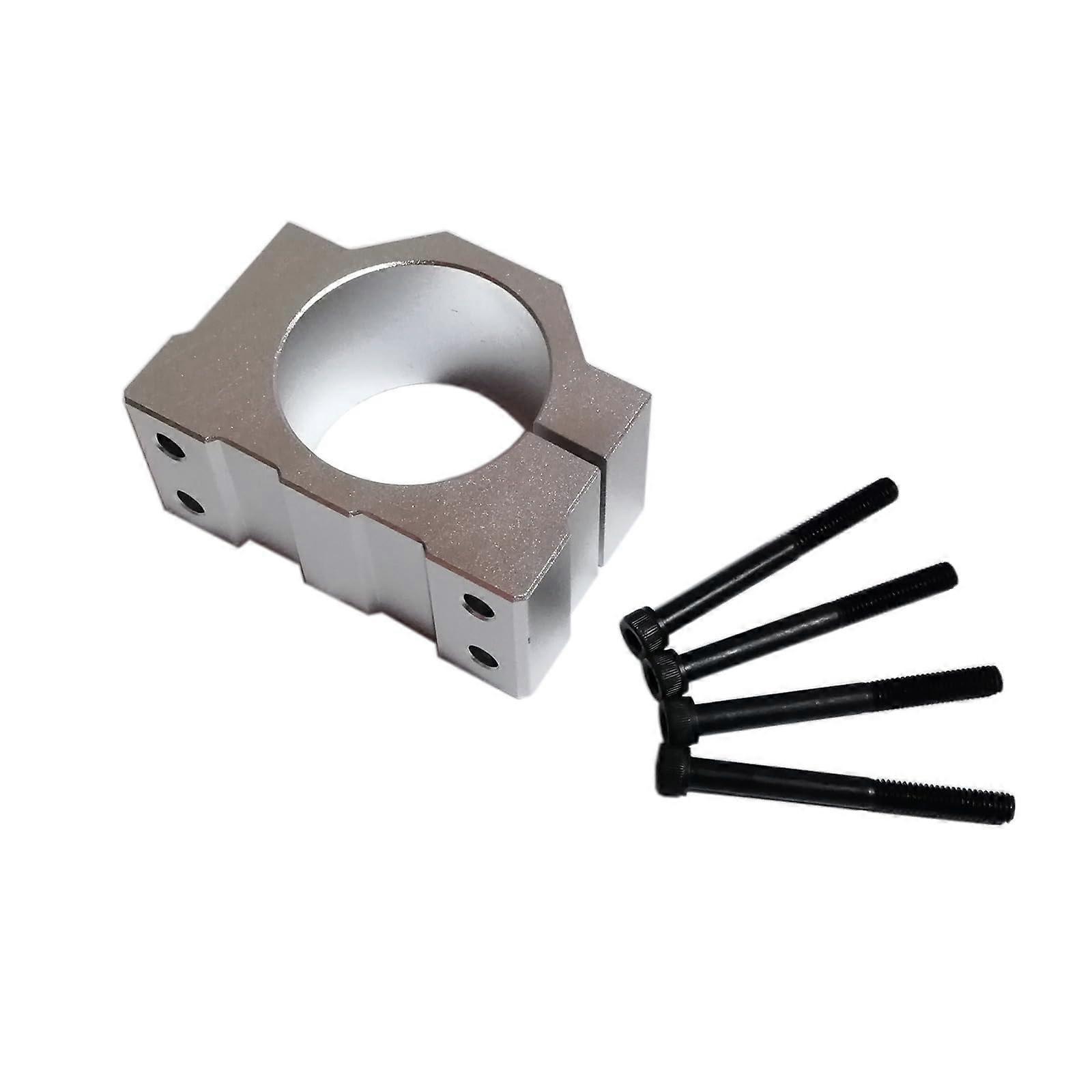 52mm CNC Spindle Motor Mount Clamp Aluminum Router Holder Bracket with 4 Screws for Engraving