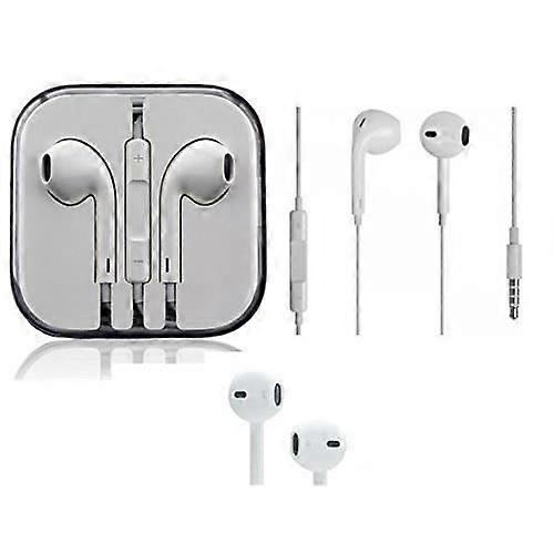 WHITE HEADSET HEADSET MICROPHONE VOLUME IPHONE 4/4S 5/5S 6/6p