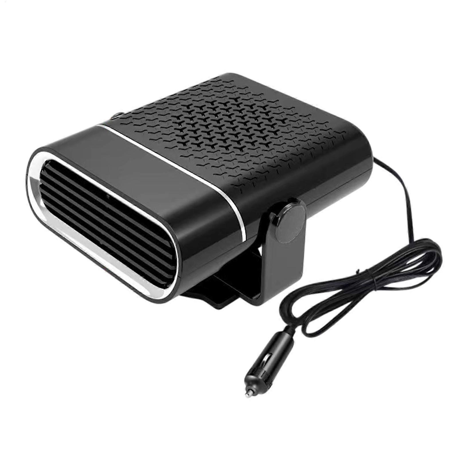 Car Defogger Heater, Portable Electric Car Heater 12V 24V Portable with 360 Degree Rotation for Defogging and Air Purification