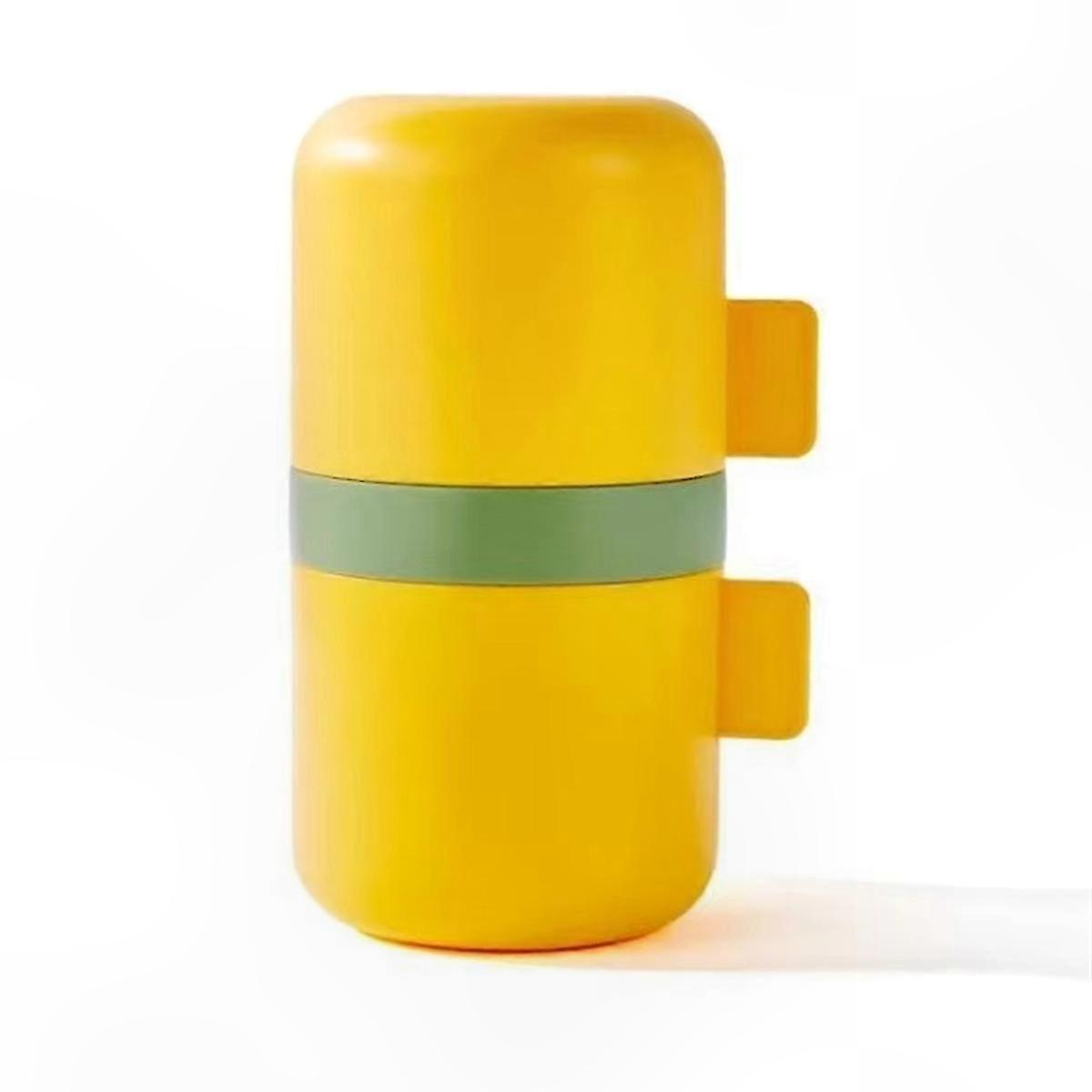 Compact Coffee Grinder with Adjustable Settings and Built-in Filter for On-the-Go Use