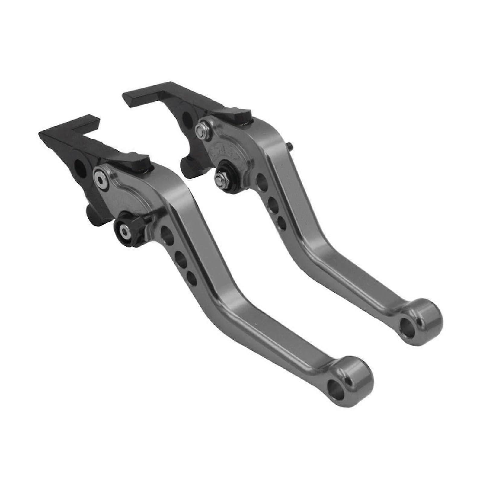 Adjustable Short Brake Clutch Lever For Yamaha MT07 MT07 FZ07 2014 2015 2016 2017 2018 2019 (Color:10)