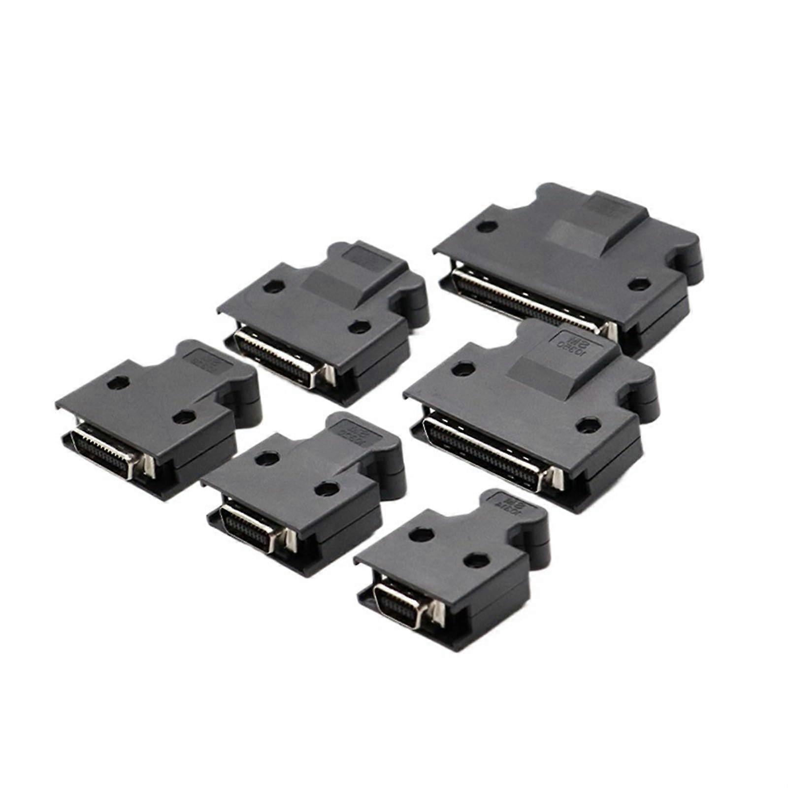 MDR connector servo driver plug SCSI14P SCSI20P SCSI26P SCSI36P SCSI50P SCSI20 SCSI26 SCSI36 SCSI50 connector (SCSI14P, 5PCS) 5PCS Scsi14p