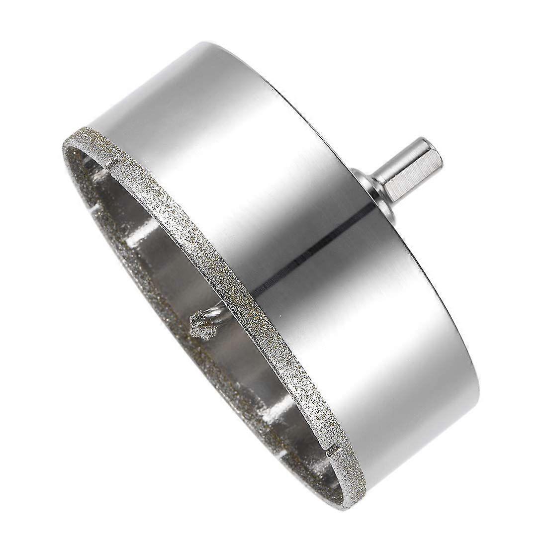 110mm Diamond Hole Saw, Diamond Drill Bit with Center Guide, Tile Hole Saw with Diamond Surface Coating for Cutting Glass, Tile, Ceramic, Marble, Lime