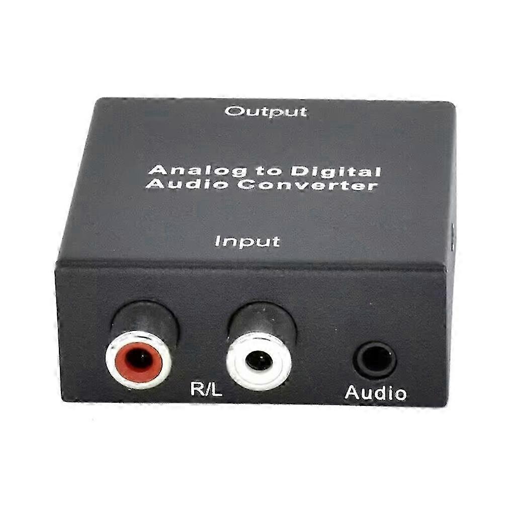 Digital o Converter Coaxial RCA to Optical Toslink Adapter for Home Theater Systems