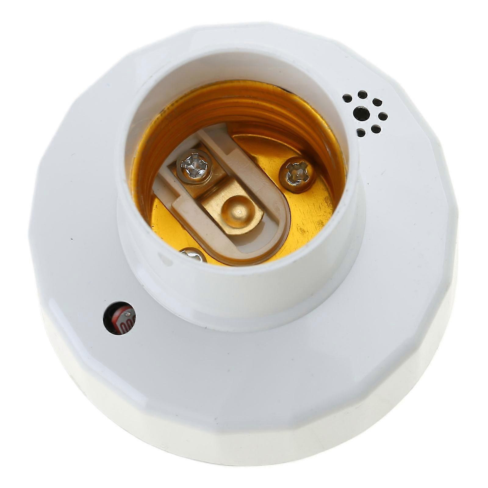 Easy Installation E27 Motion Detection Light Socket for Temporary Lighting in
