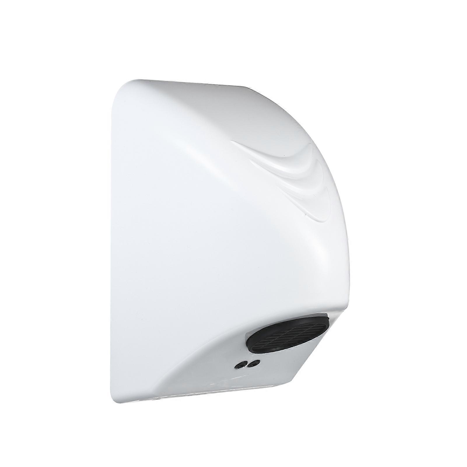 600W Automatic Hand Dryer White 215x135x155mm Wall Mount