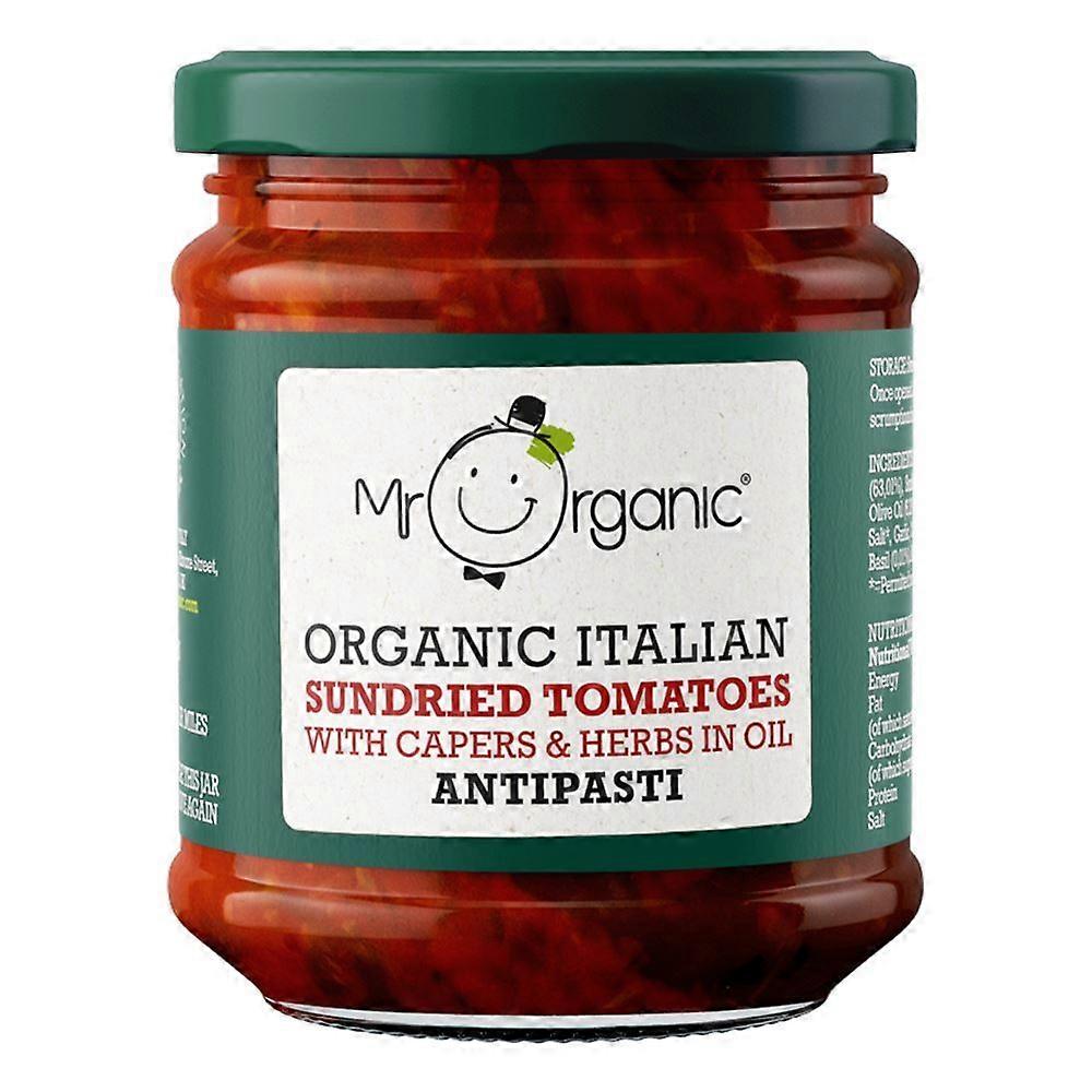Mr. Organic Sonnengetrocknete Tomaten-Antipasti 190 g – 2er-Packung