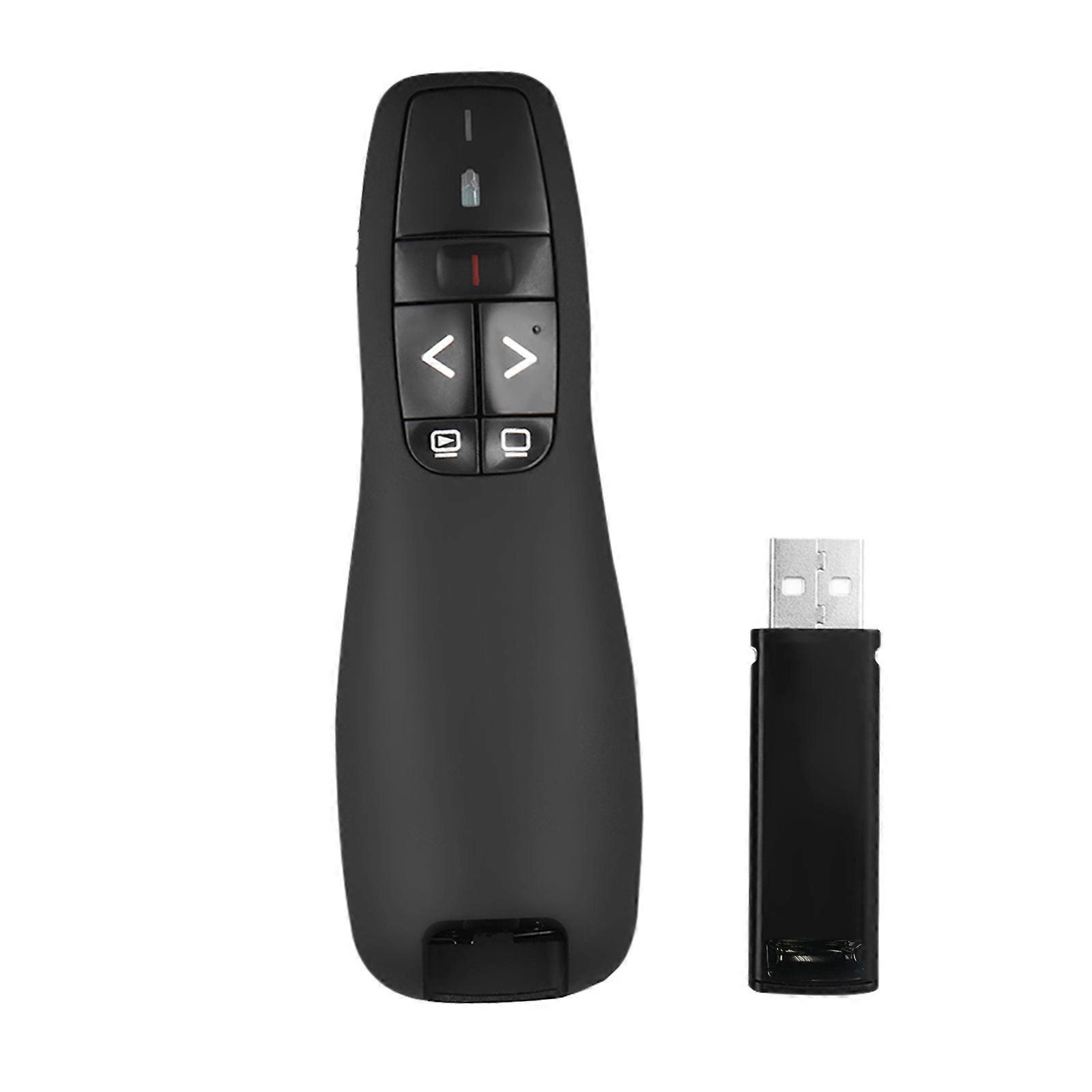 2.4GHz Wireless USB Presenter Flip Pen with Red Light Remote Control