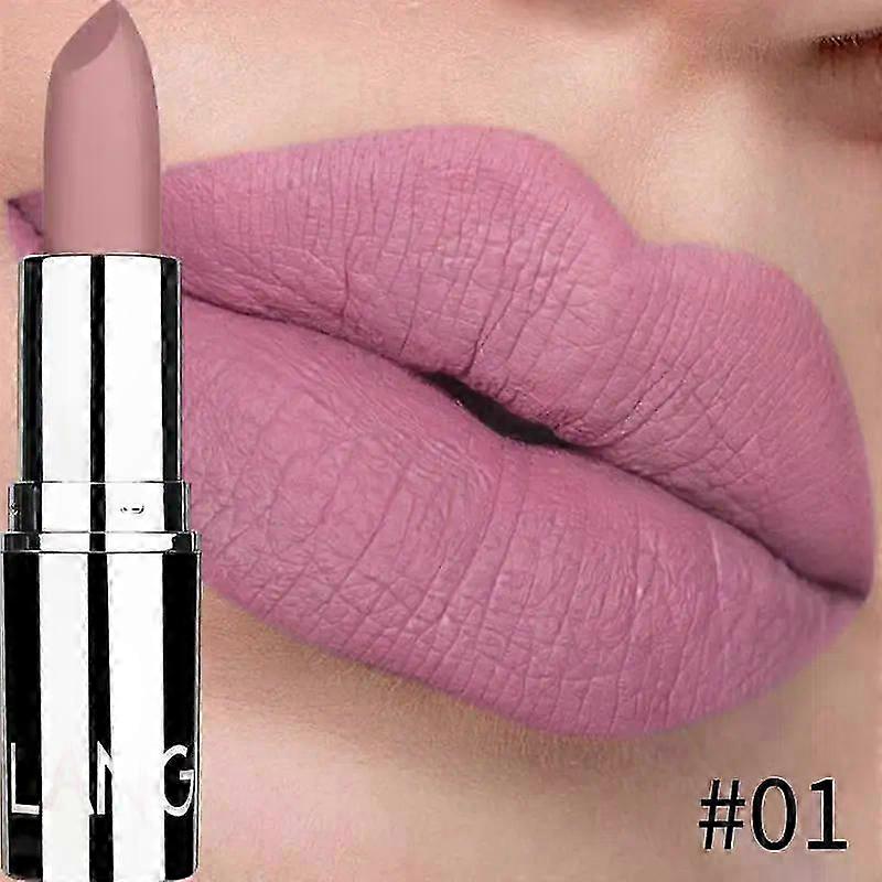 Velvet Matte Lipstick - 8 Shades Waterproof Long-Lasting Non-Sticky Moisturizing Lip Color for Sexy Look