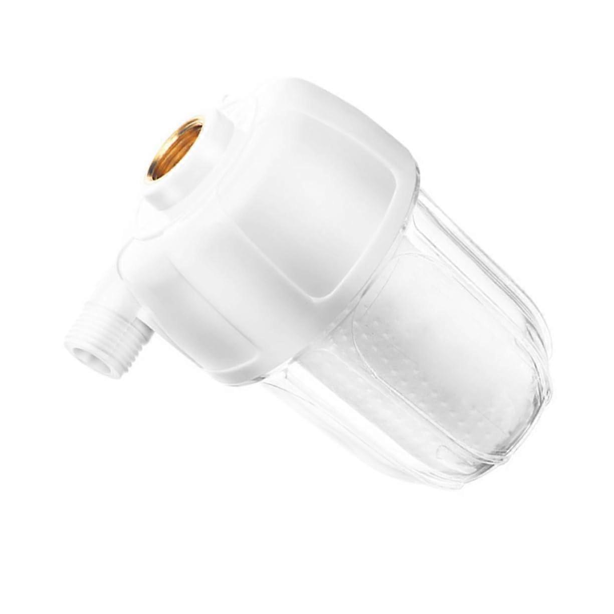 Water Heater Filter ABS Plastic Purifier For Sink Faucets Sediment Filtration And Hard Water Filtration Prefilter White