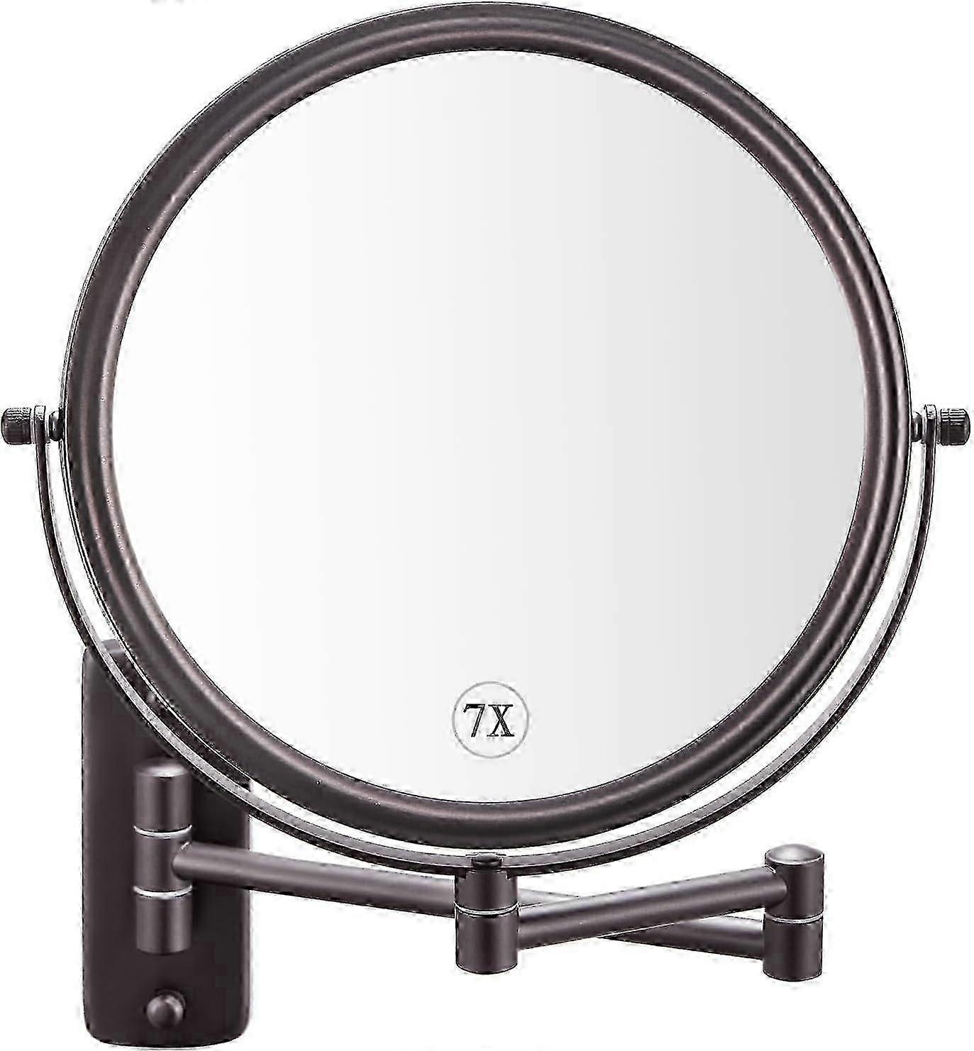 8" Wall Mounted Makeup Mirror, Double Sided Bathroom Vanity Mirror