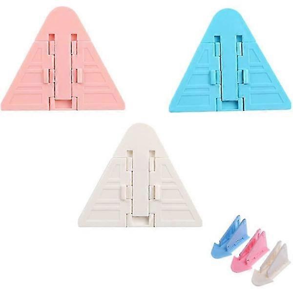 3 pcs Sliding Door Lock, No Drilling Sliding Door Latch, Window Child Safety Lock