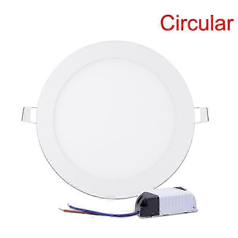 2025 LED Ultra thin Downlight lamp 24W 18W 12W 9W 6W 3W AC110V 220V led ceiling recessed grid downlight slim round square panel light