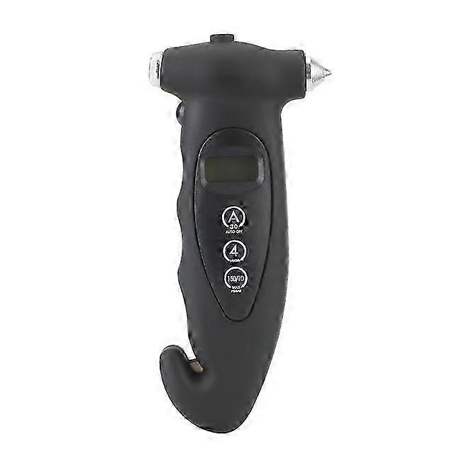 Solar TPMS With 4 External Sensors Temperature Warning Fuel Save Ca...