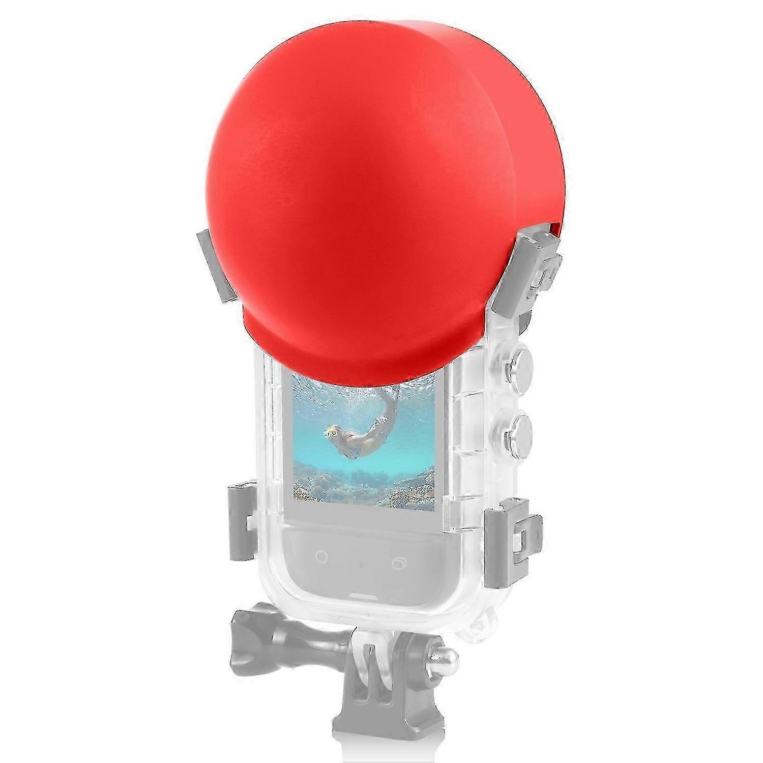 Compatible with Insta360 X3 / X4 PULUZ Invisible Dive Case Lens Gua...