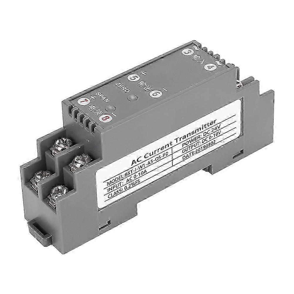 AC Transmitter Current Sensor Medium Voltage Equipment Industrial Accesssory DC 24V Power Supply