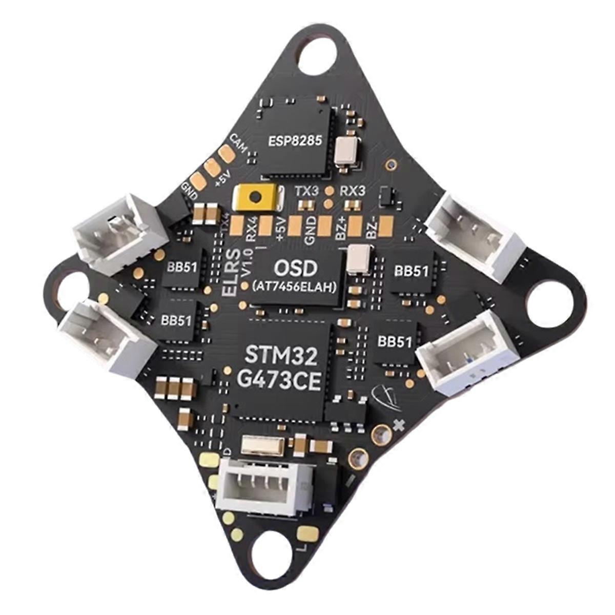 per Matrix 1S 5IN1 AIO FC Brushless Flight Controller 2.4G ELRS 400mW VTX per Meteor75 Pro Quadcopter