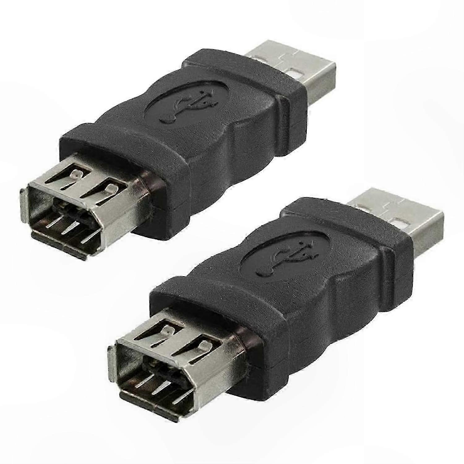 USB 2.0 to FireWire 1394 Converter Adapter for Data Transfer and Device Connection