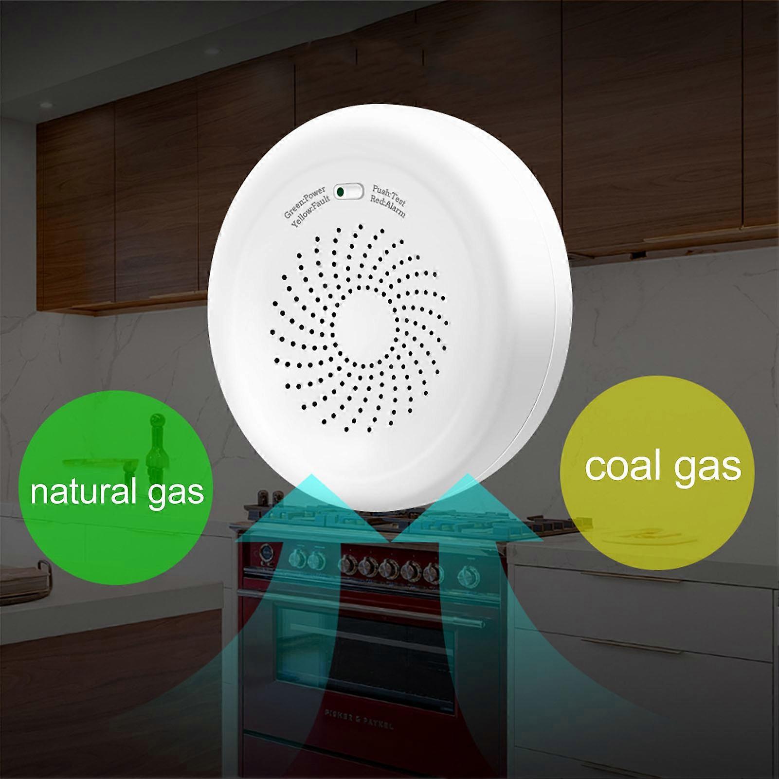 Smart ZigBee Combustible Gas Detector 5V Alarm Sensor Safety