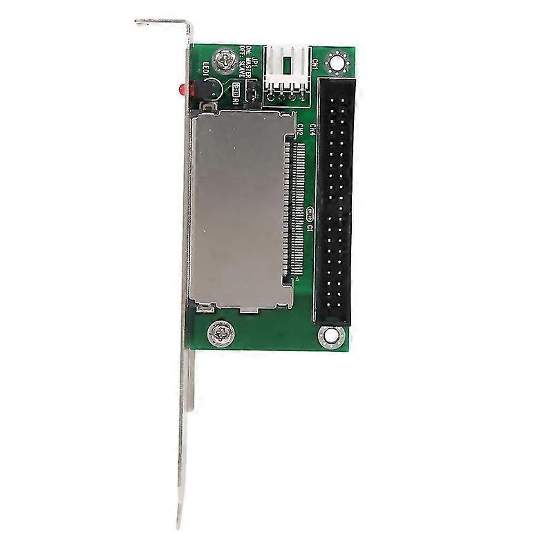 For 40pin Cf Compact Flash Card To 35 Ide Converter Adapter Pci Bracket Back Panel