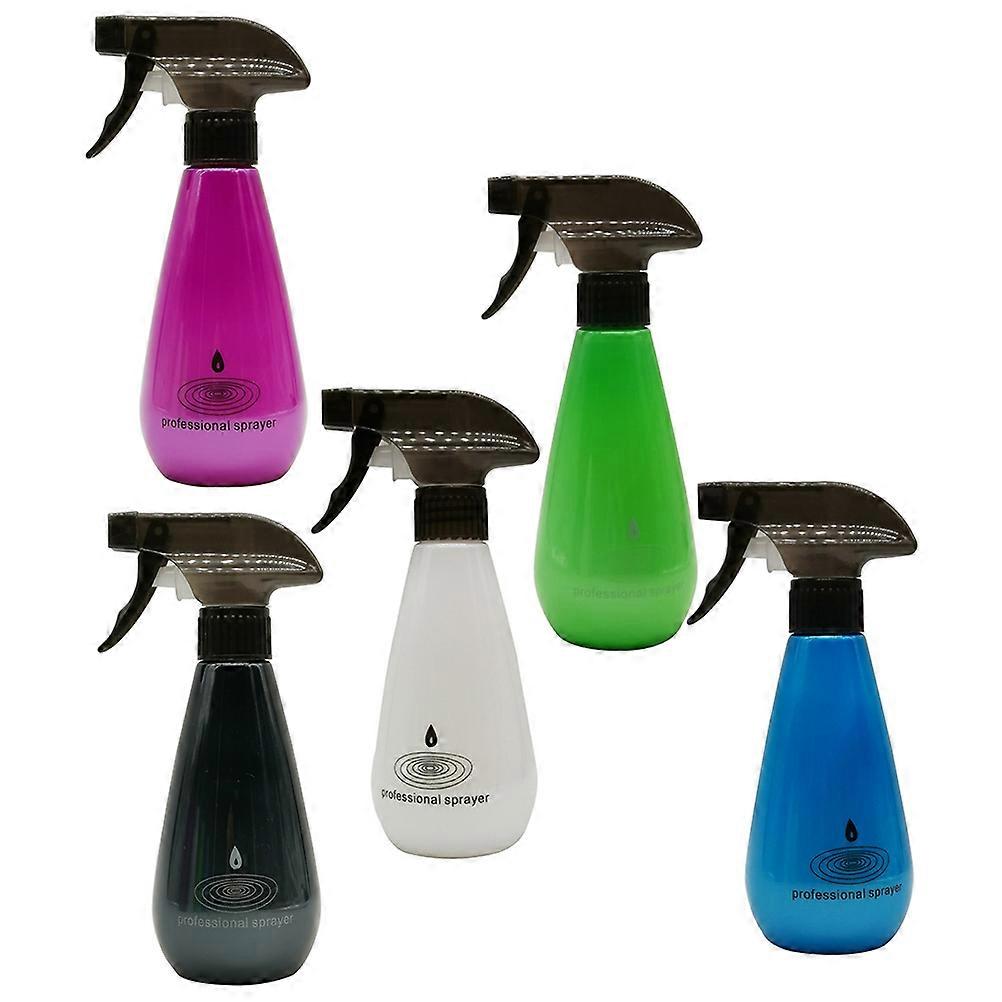 5Pack Water Spray Bottles For Hair Salon Use And Plant Watering In Assorted Color For Spraying